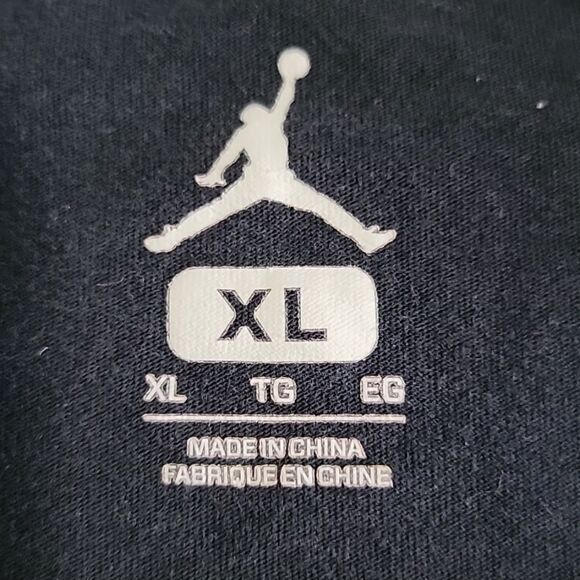 Nike Vintage Air Jordan Dunk From Above Black T-Shirt - Size XL - Picture 4 of 13